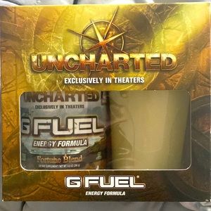 GFUEL uncharted collection (comes with shaker as well)